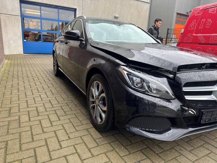 Mercedes C Estate C-350 e 2.0 16V Sloopvoertuig (2015, Metallic, Zwart)