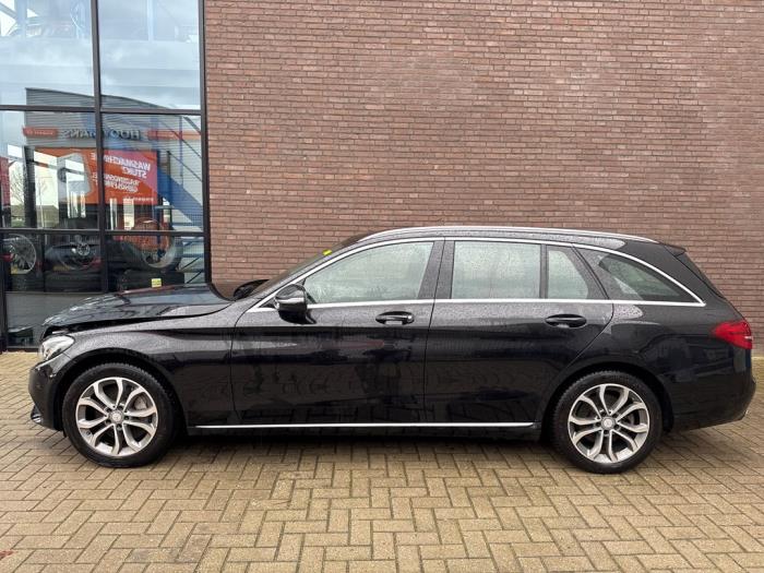 Mercedes C Estate C-350 e 2.0 16V Sloopvoertuig (2015, Metallic, Zwart)