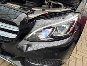 Mercedes C Estate C-350 e 2.0 16V Sloopvoertuig (2015, Metallic, Zwart)