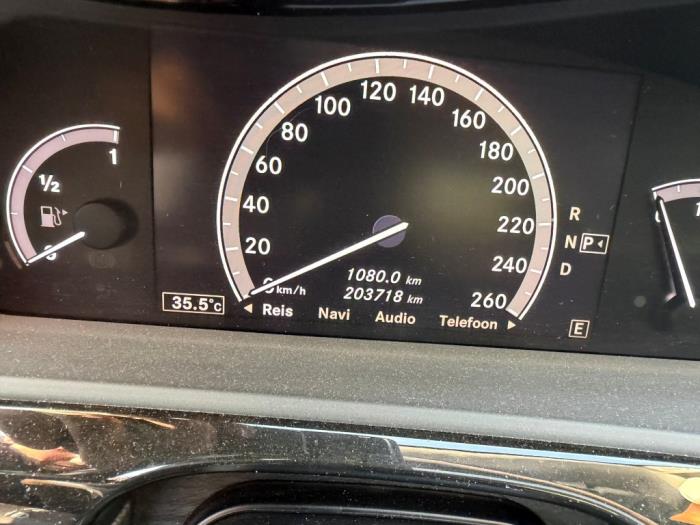 Mercedes S 3.0 S-350 BlueTec 24V 4-Matic Sloopvoertuig (2012, Metallic, Zwart)