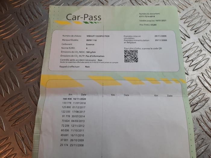 BMW 1 serie 116i 1.6 16V Sloopvoertuig (2006)