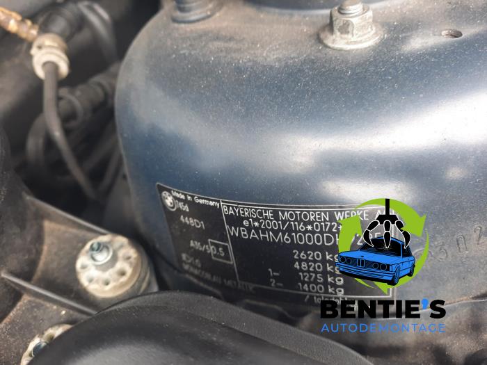 BMW 7 serie 745d 4.4 V8 32V Sloopvoertuig (2006, Blauw)