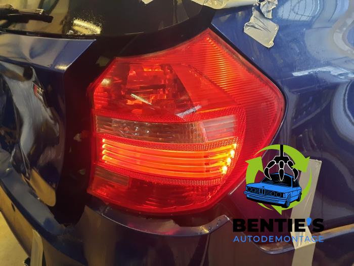 BMW 1 serie 120d 16V Sloopvoertuig (2008, Blauw)