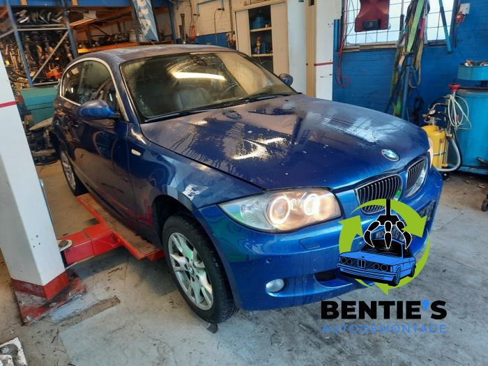 BMW 1 serie 120d 16V Sloopvoertuig (2008, Blauw)