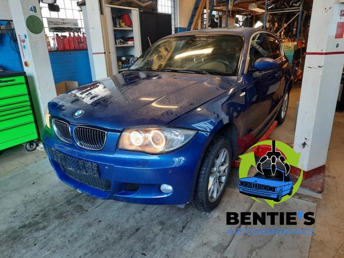 BMW 1 serie 120d 16V Sloopvoertuig (2008, Blauw)