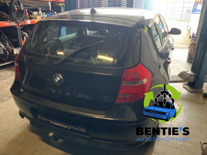 BMW 1 serie 116i 1.6 16V Sloopvoertuig (2008, Zwart)
