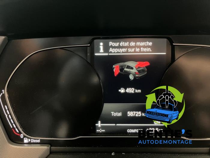 BMW 1 serie 116d 1.5 12V TwinPower Sloopvoertuig (2021, Zwart)