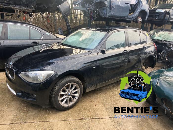 BMW 1 serie 116i 1.6 16V Sloopvoertuig (2012, Zwart)