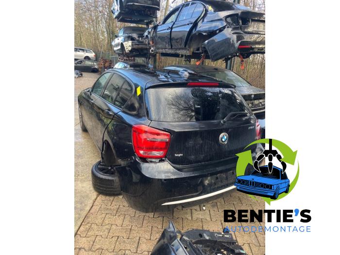 BMW 1 serie 116i 1.6 16V Sloopvoertuig (2012, Zwart)