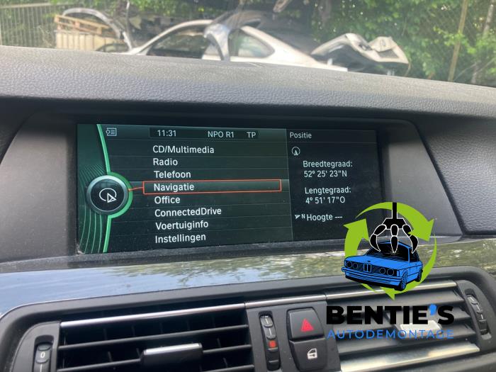 BMW 5 serie Touring 535i xDrive 24V TwinPower Turbo Sloopvoertuig (2012, Blauw)