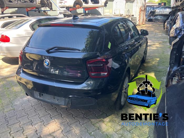 BMW 1 serie 114i 1.6 16V Sloopvoertuig (2012, Zwart)