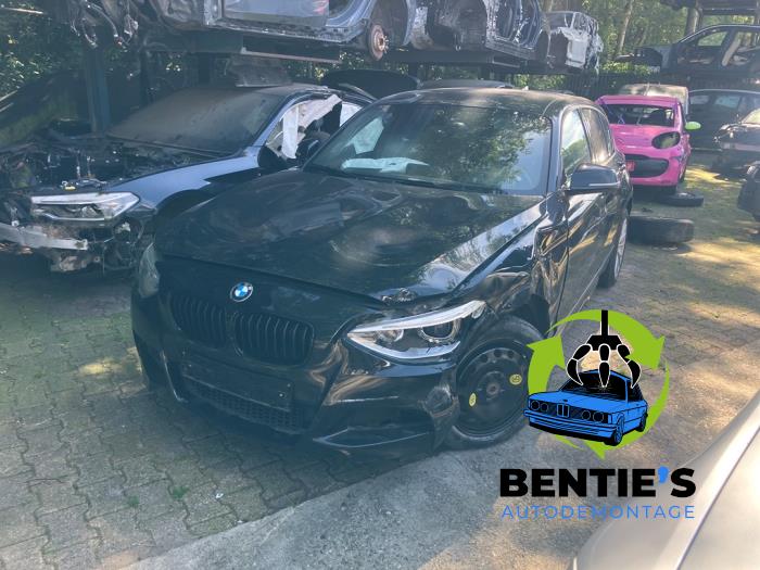BMW 1 serie 114i 1.6 16V Sloopvoertuig (2012, Zwart)