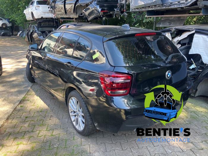 BMW 1 serie 114i 1.6 16V Sloopvoertuig (2012, Zwart)