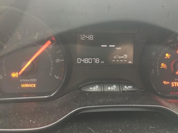 Peugeot 208 I 1.2 Vti 12V PureTech 82 Sloopvoertuig (2013, Blauw)