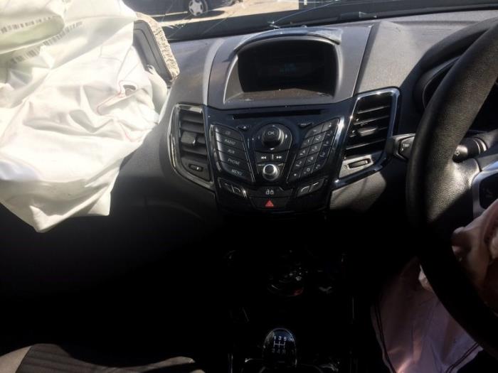 Ford Fiesta 6 1.25 16V Sloopvoertuig (2014, Donker, Grijs)