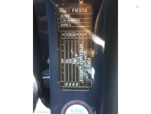 Ford Fiesta 6 1.25 16V Sloopvoertuig (2014, Donker, Grijs)