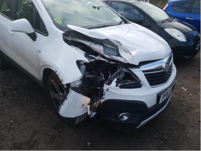 Opel Mokka/Mokka X 1.4 Turbo 16V 4x2 Sloopvoertuig (2014, Wit)