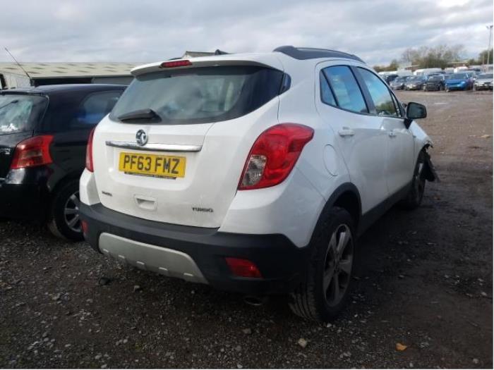 Opel Mokka/Mokka X 1.4 Turbo 16V 4x2 Sloopvoertuig (2014, Wit)