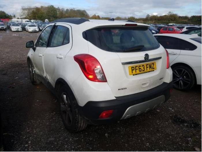Opel Mokka/Mokka X 1.4 Turbo 16V 4x2 Sloopvoertuig (2014, Wit)