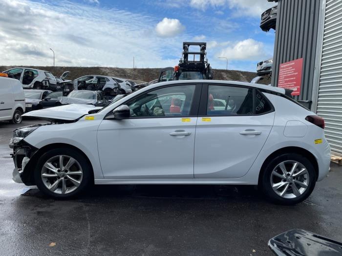 Opel Corsa F 1.2 Turbo 12V 100 Sloopvoertuig (2020, Wit)