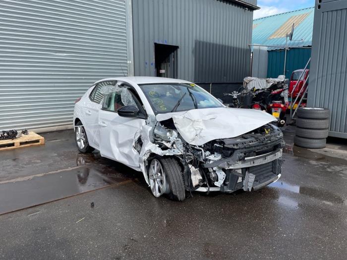Opel Corsa F 1.2 Turbo 12V 100 Sloopvoertuig (2020, Wit)