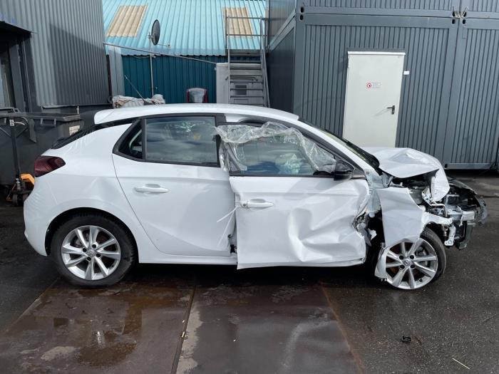 Opel Corsa F 1.2 Turbo 12V 100 Sloopvoertuig (2020, Wit)