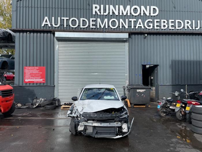 Opel Corsa F 1.2 Turbo 12V 100 Sloopvoertuig (2020, Wit)