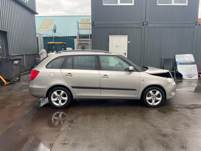 Skoda Fabia II Combi 1.2 TDI 12V Greenline Sloopvoertuig (2010, Beige)