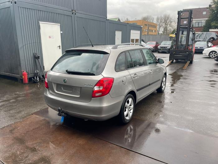 Skoda Fabia II Combi 1.2 TDI 12V Greenline Sloopvoertuig (2010, Beige)