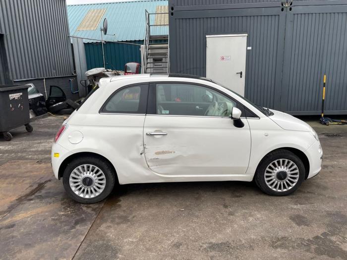 Fiat 500 1.2 Sloopvoertuig (2009, Wit)