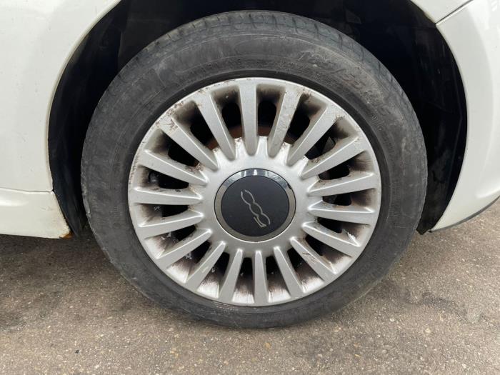 Fiat 500 1.2 Sloopvoertuig (2009, Wit)