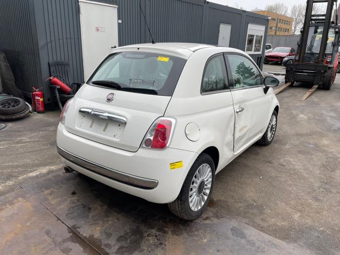 Fiat 500 1.2 Sloopvoertuig (2009, Wit)