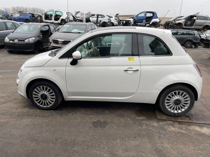 Fiat 500 1.2 Sloopvoertuig (2009, Wit)
