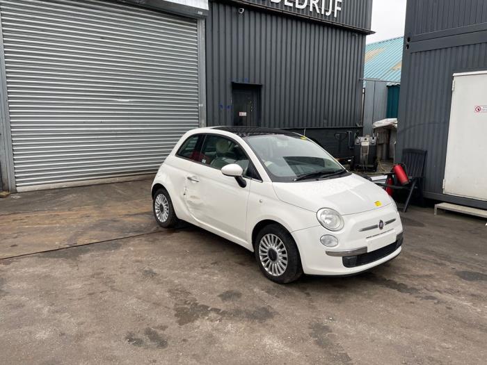 Fiat 500 1.2 Sloopvoertuig (2009, Wit)