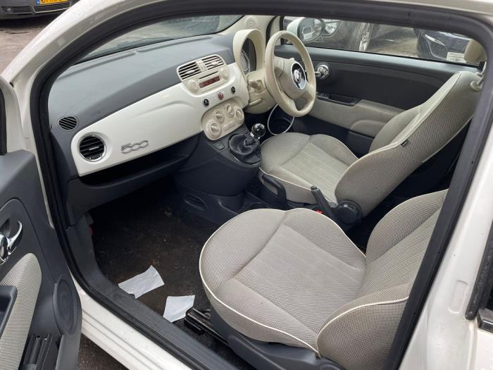 Fiat 500 1.2 Sloopvoertuig (2009, Wit)