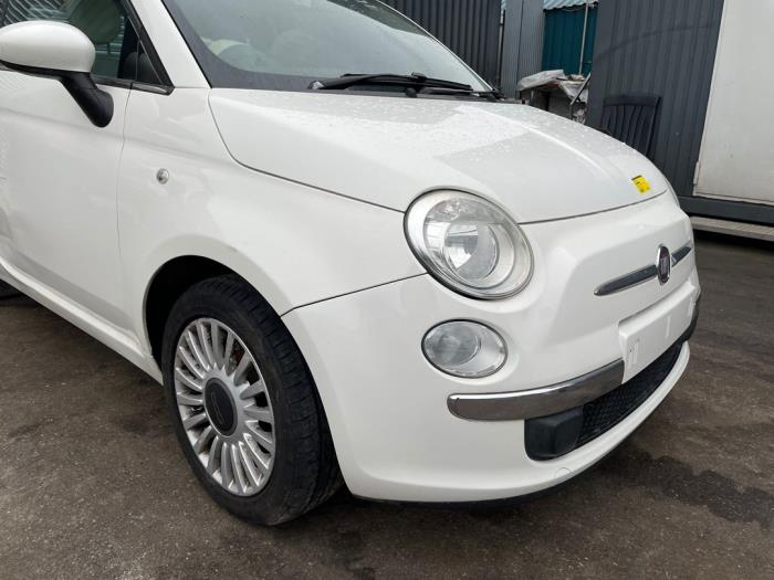 Fiat 500 1.2 Sloopvoertuig (2009, Wit)