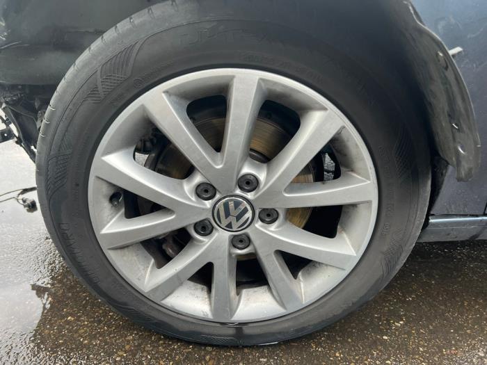 Volkswagen Golf VI Variant 1.6 TDI 16V 105 Sloopvoertuig (2010, Blauw)