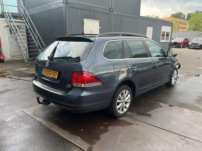 Volkswagen Golf VI Variant 1.6 TDI 16V 105 Sloopvoertuig (2010, Blauw)