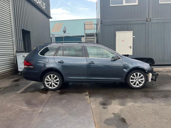 Volkswagen Golf VI Variant 1.6 TDI 16V 105 Sloopvoertuig (2010, Blauw)