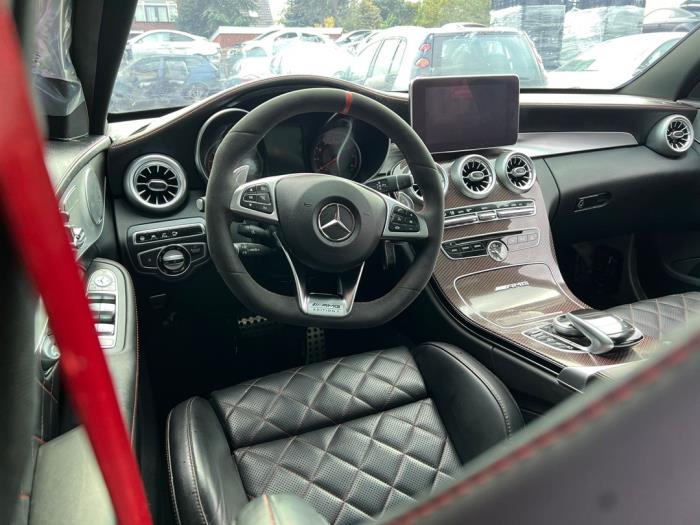 Mercedes C Estate AMG C-63 S,Edition 1 AMG 4.0 V8 Biturbo Sloopvoertuig (2016, Zilvergrijs)
