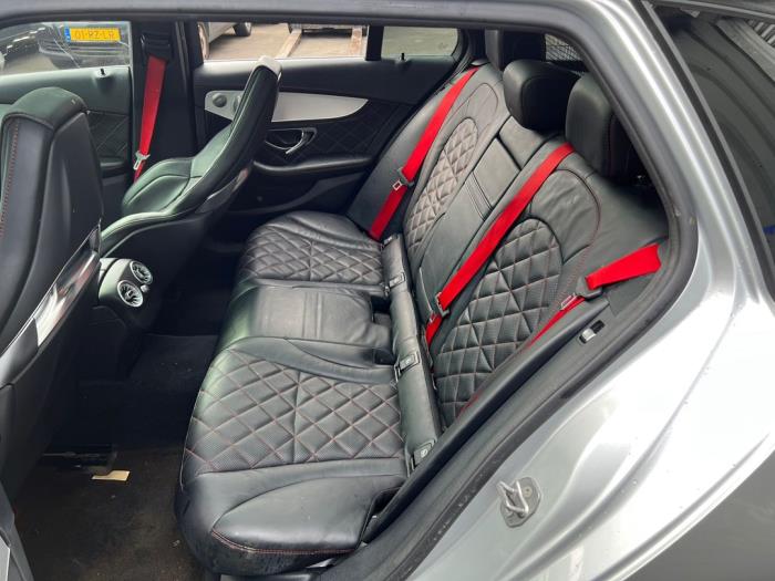 Mercedes C Estate AMG C-63 S,Edition 1 AMG 4.0 V8 Biturbo Sloopvoertuig (2016, Zilvergrijs)