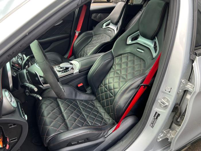 Mercedes C Estate AMG C-63 S,Edition 1 AMG 4.0 V8 Biturbo Sloopvoertuig (2016, Zilvergrijs)