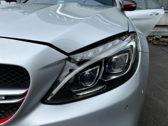 Mercedes C Estate AMG C-63 S,Edition 1 AMG 4.0 V8 Biturbo Sloopvoertuig (2016, Zilvergrijs)