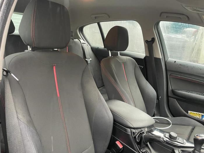 BMW 1 serie 116d 2.0 16V Sloopvoertuig (2011, Zwart)