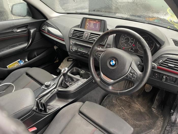 BMW 1 serie 116d 2.0 16V Sloopvoertuig (2011, Zwart)