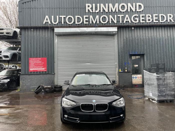 BMW 1 serie 116d 2.0 16V Sloopvoertuig (2011, Zwart)