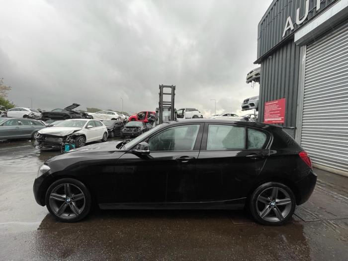 BMW 1 serie 116d 2.0 16V Sloopvoertuig (2011, Zwart)