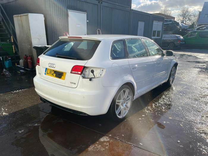 Audi A3 Sportback 1.4 TFSI 16V Sloopvoertuig (2012, Wit)