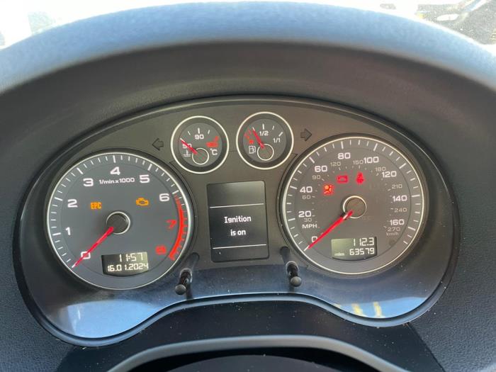 Audi A3 Sportback 1.4 TFSI 16V Sloopvoertuig (2012, Wit)