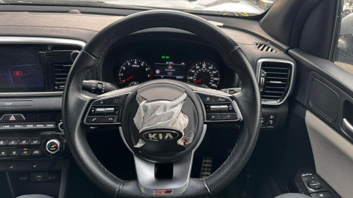 Kia Sportage 1.6 T-GDI 16V 4x2 Sloopvoertuig (2021, Licht, Zilver, Blauw)